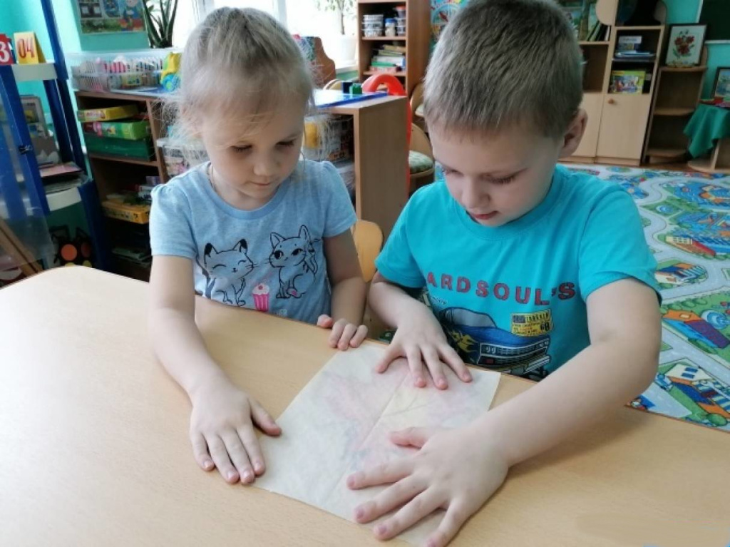 Опыты с бумагой