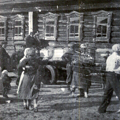 Дом в деревне Ломакино